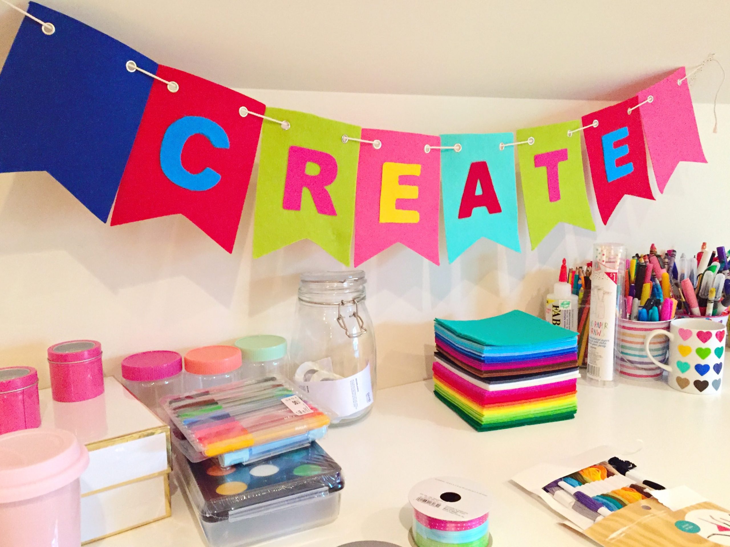 Creating a felt banner with the Silhouette CAMEO