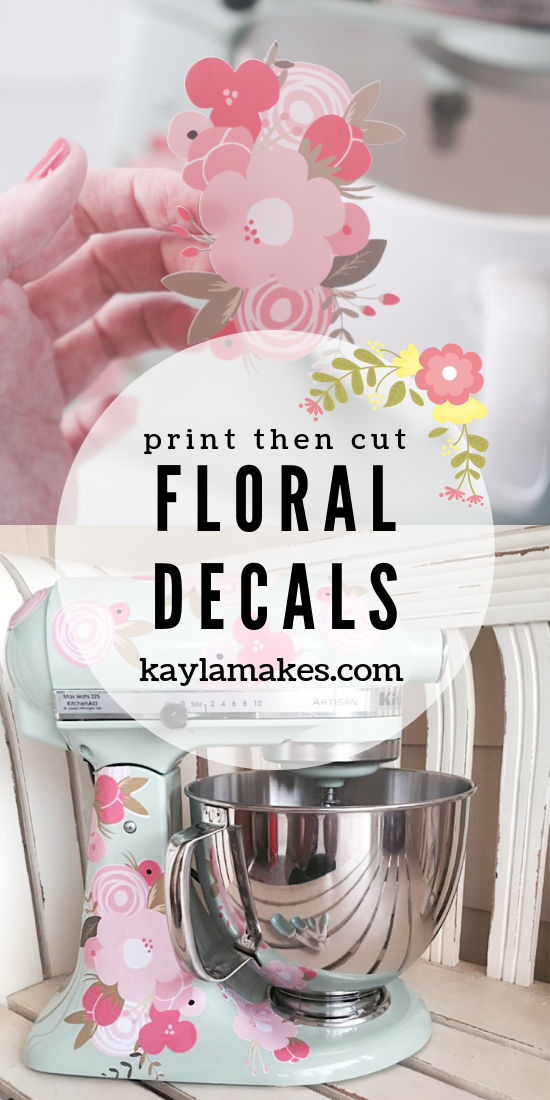 Clever, Crafty, Cookin' Mama: Kitchenaid Makeover - Vinyl Decals