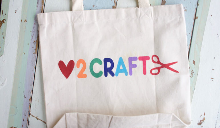 DIY Tote Bag–Fabric Ink Tutorial