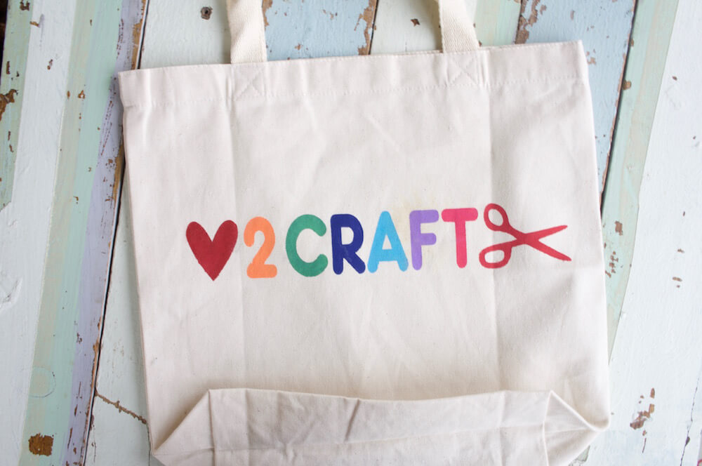 DIY Tote Bag–Fabric Ink Tutorial