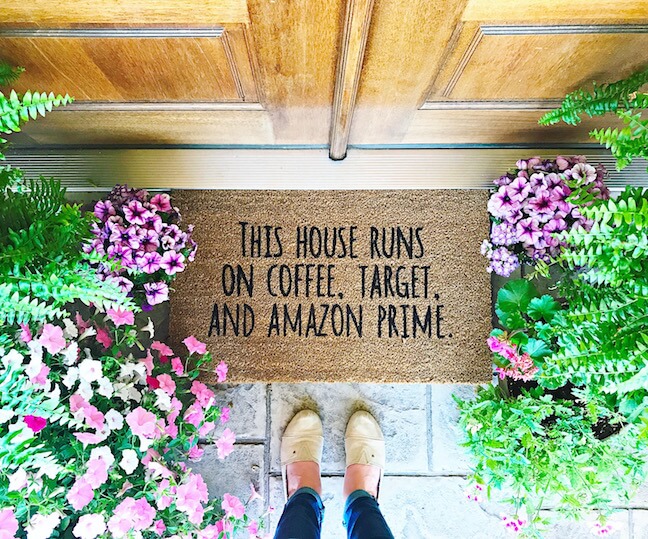 Make colorful large coir doormat for a welcoming entrance - Craftionary