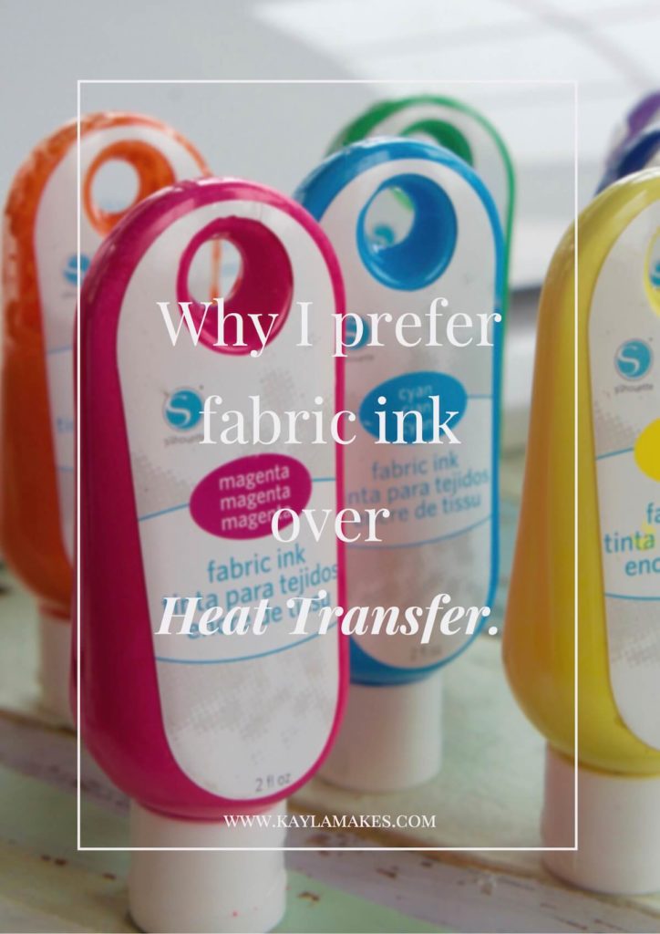 Fabric Ink vs Heat Transfer Material