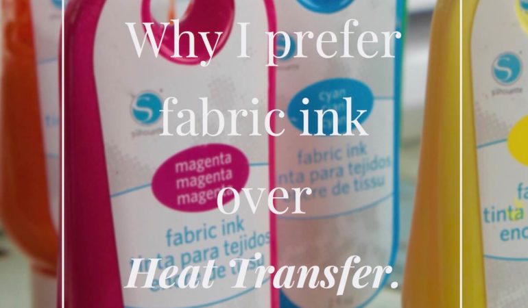 Why I Prefer Fabric Ink Over Heat Transfer Material
