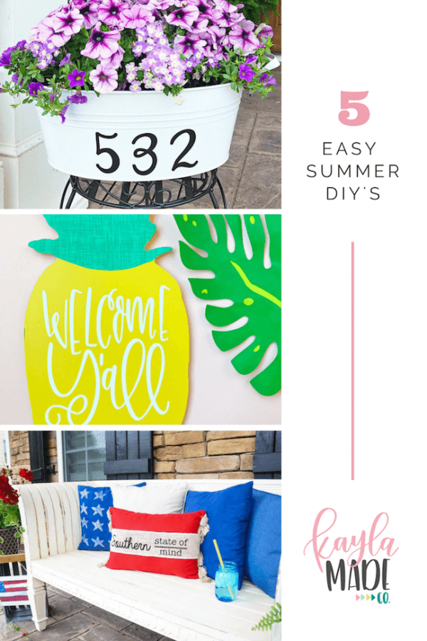 Easy Spring/Summer Craft Roundup - Kayla Makes