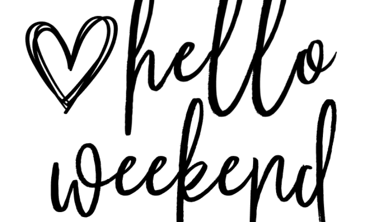 Hello Weekend PNG download