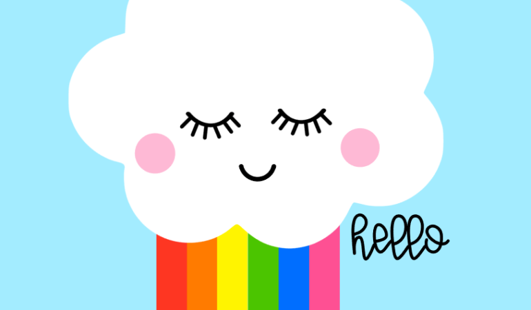 Friday Freebies– Happy Cloud SVG’s