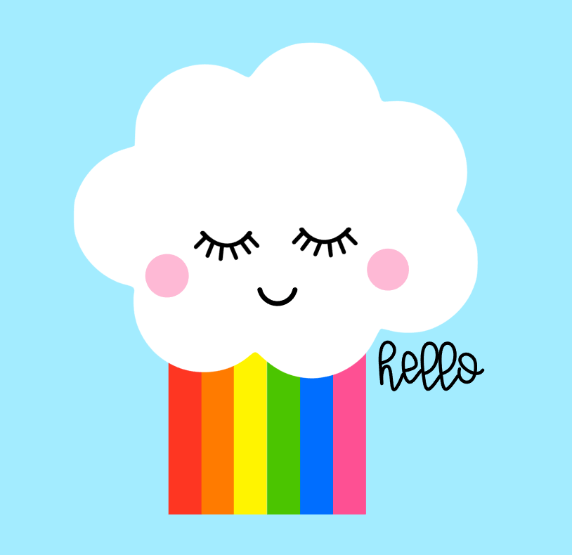 Friday Freebies Happy Cloud Svg S Kayla Makes