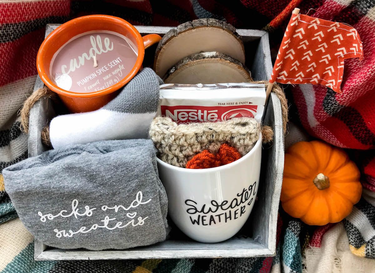 Stay Cozy Fall Gift Idea - Kayla Makes