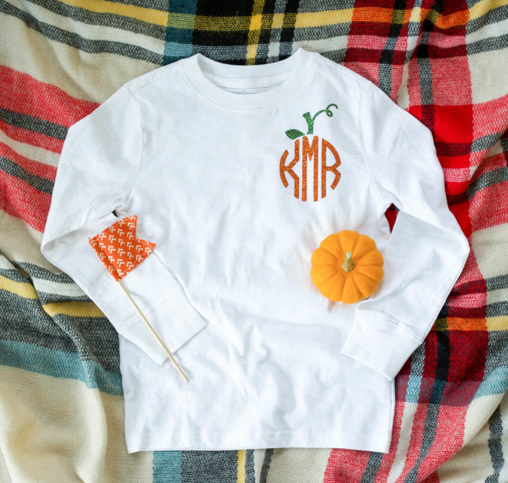 cute fall monogram shirts