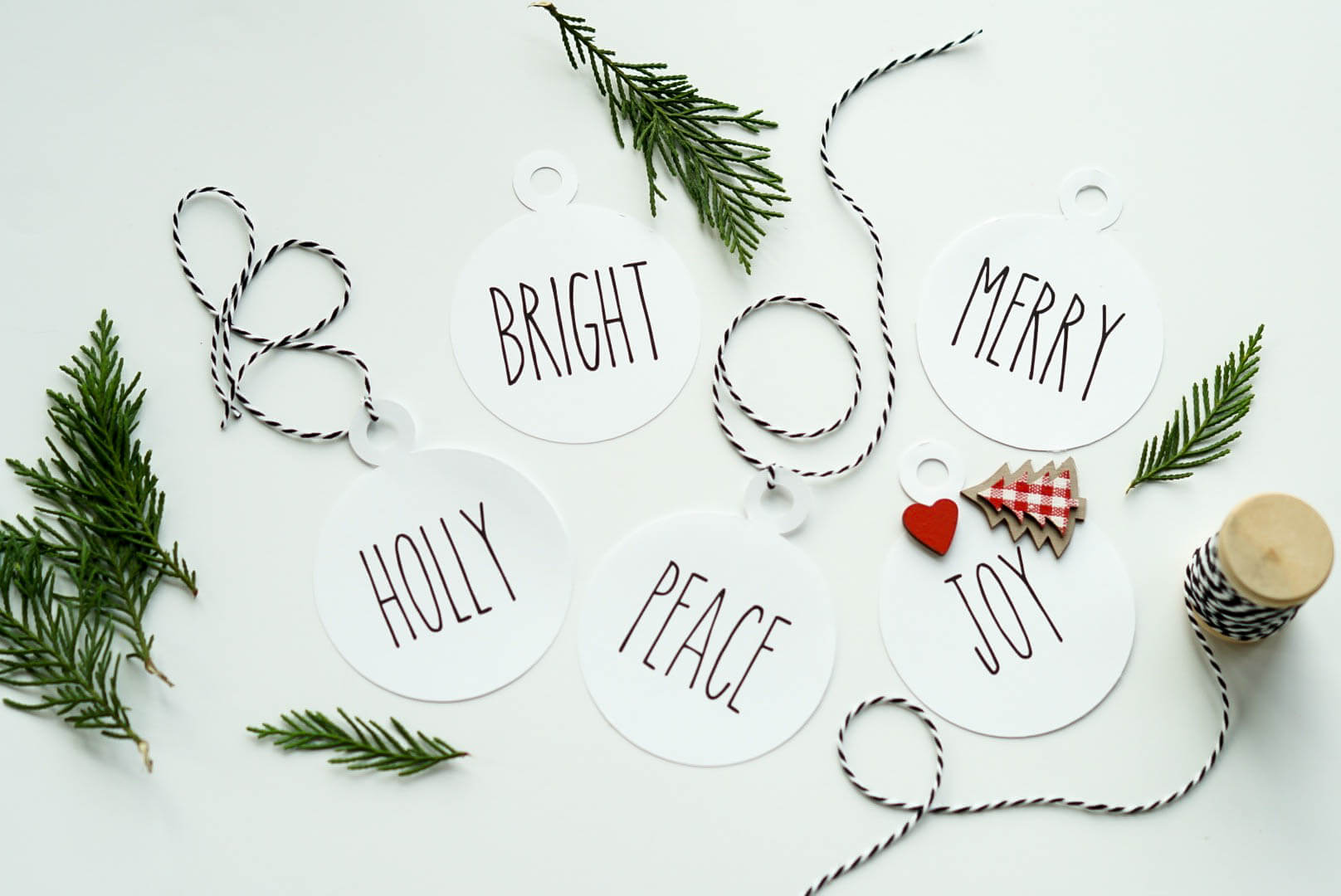 Rae Dunn Inspired Gift Tags