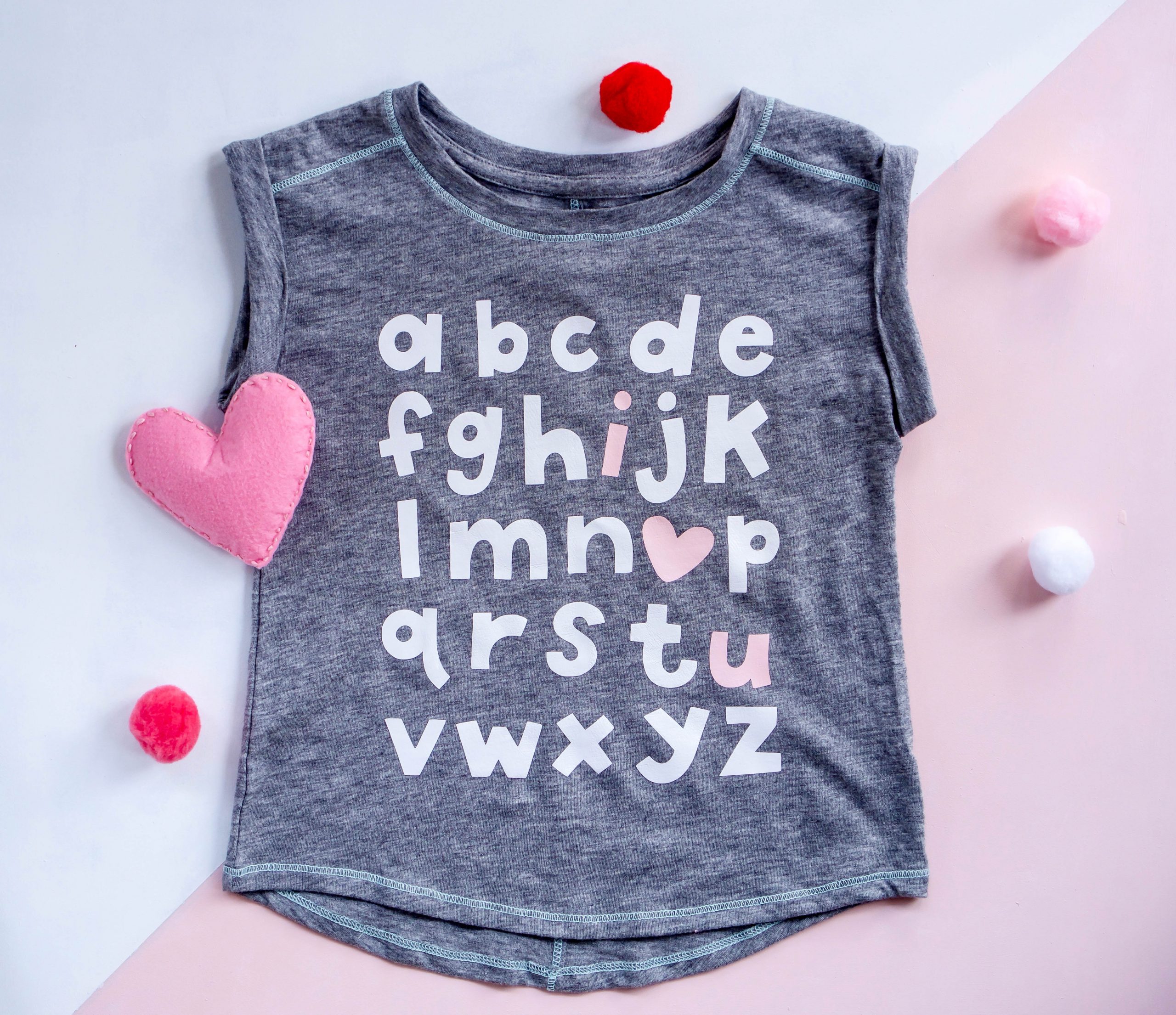 Easy Valentine’s Day Kids Shirt with Cricut