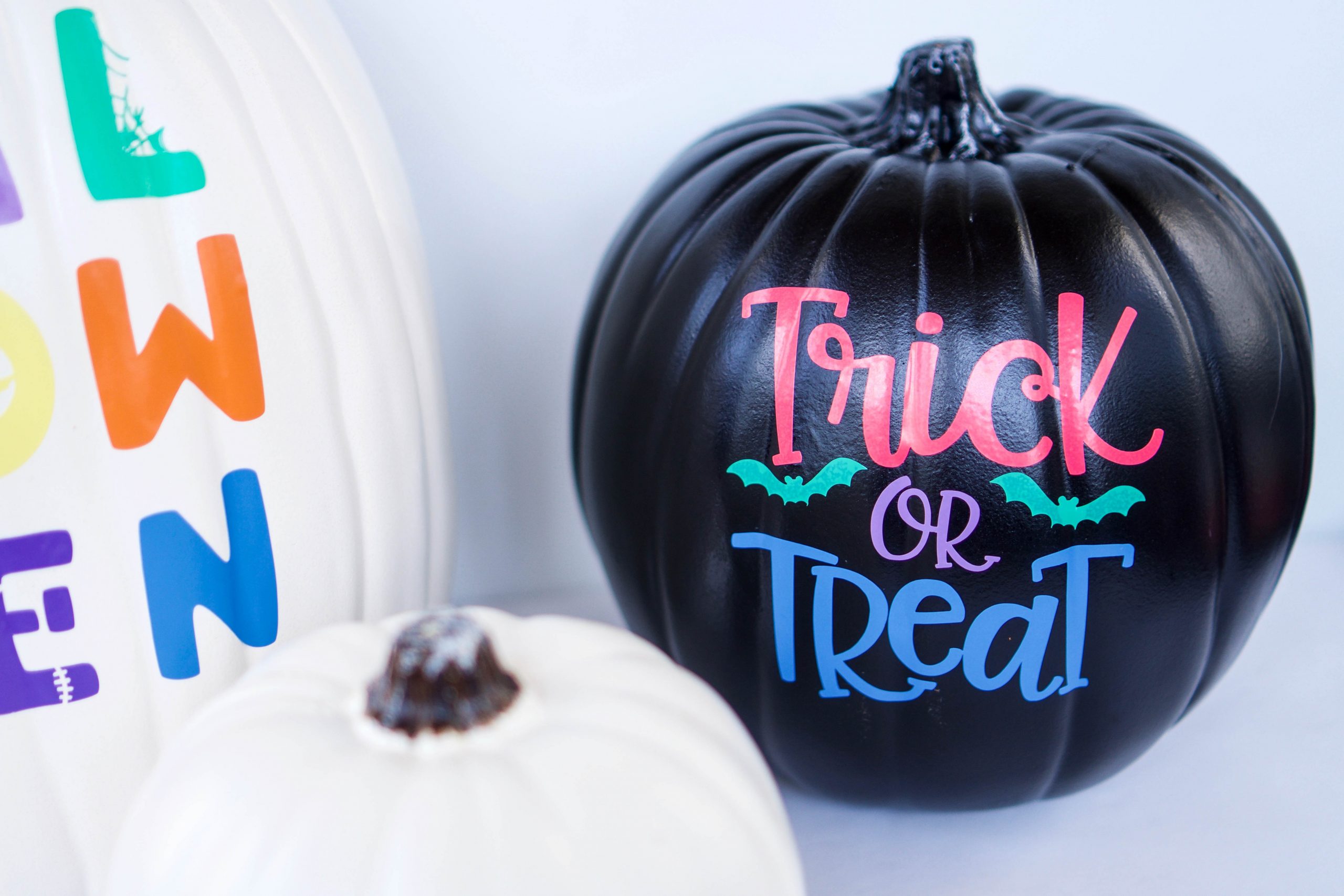 Create Your Own Funky Pumpkins With Adhesive Vinyl