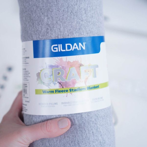 DIY Tutorial How to Layer Heat Transfer Vinyl On A Fleece Blanket