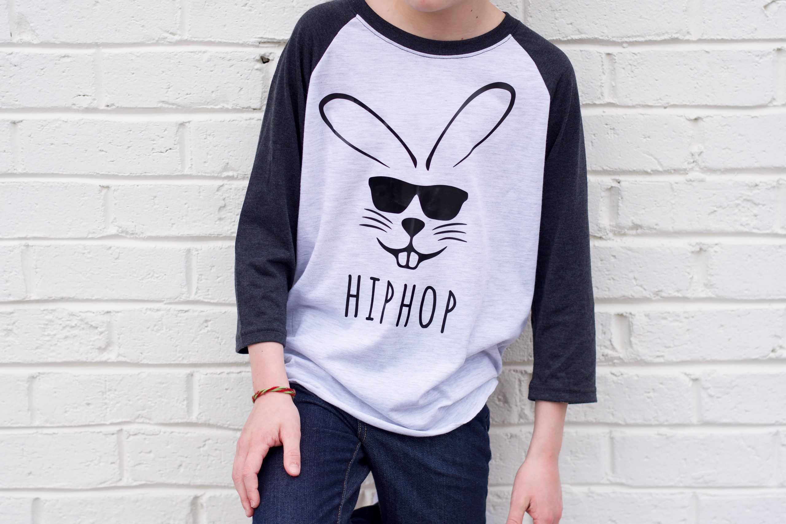 DIY Easter Idea:  How-To Create A Hipster Bunny T-shirt with Heat Transfer Vinyl