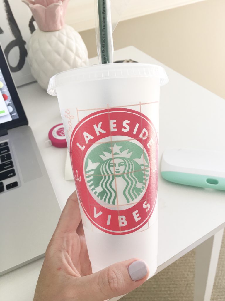 DIY Starbucks Tumbler + Free Cut Files - Kayla Makes With Starbucks Create Your Own Tumbler Blank Template
