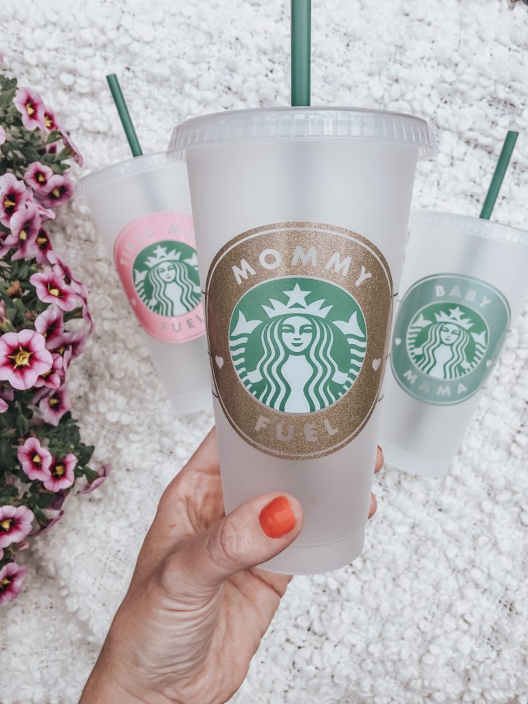 DIY Starbucks Tumbler + Free Cut Files - Kayla Makes