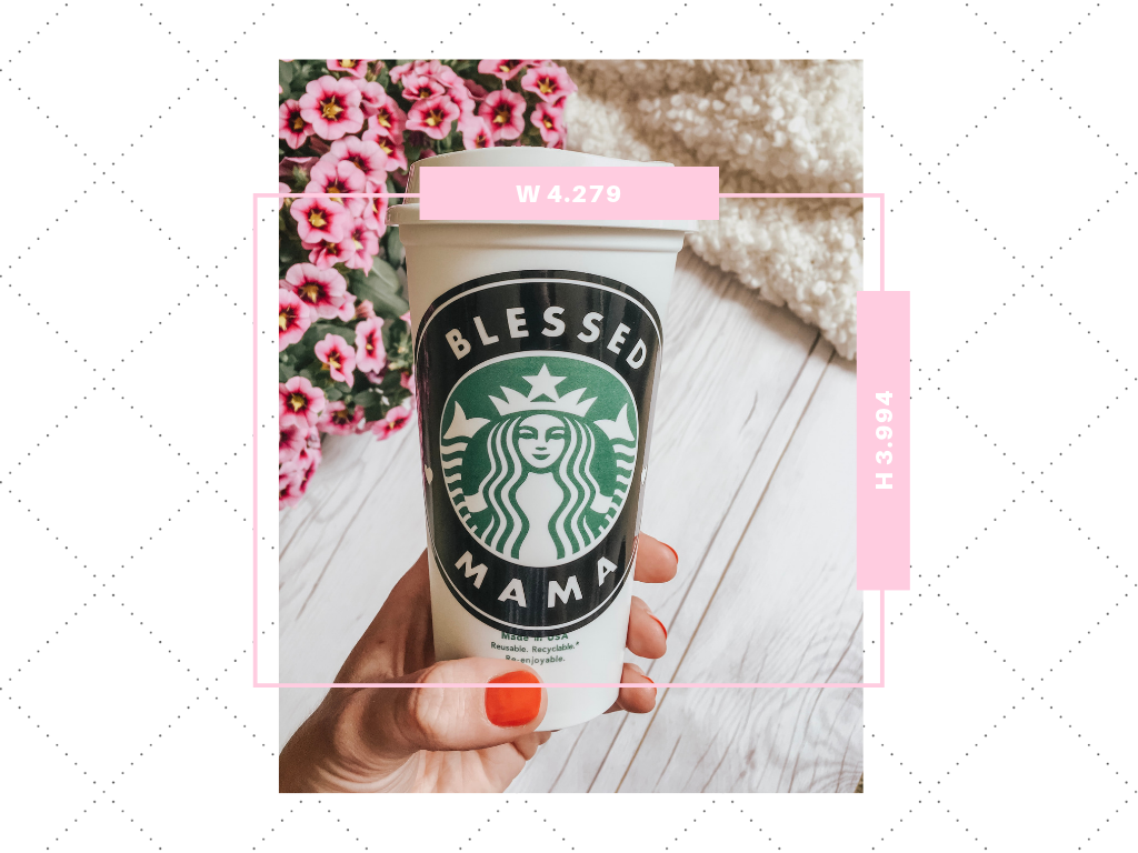 Starbucks Decal Cricut