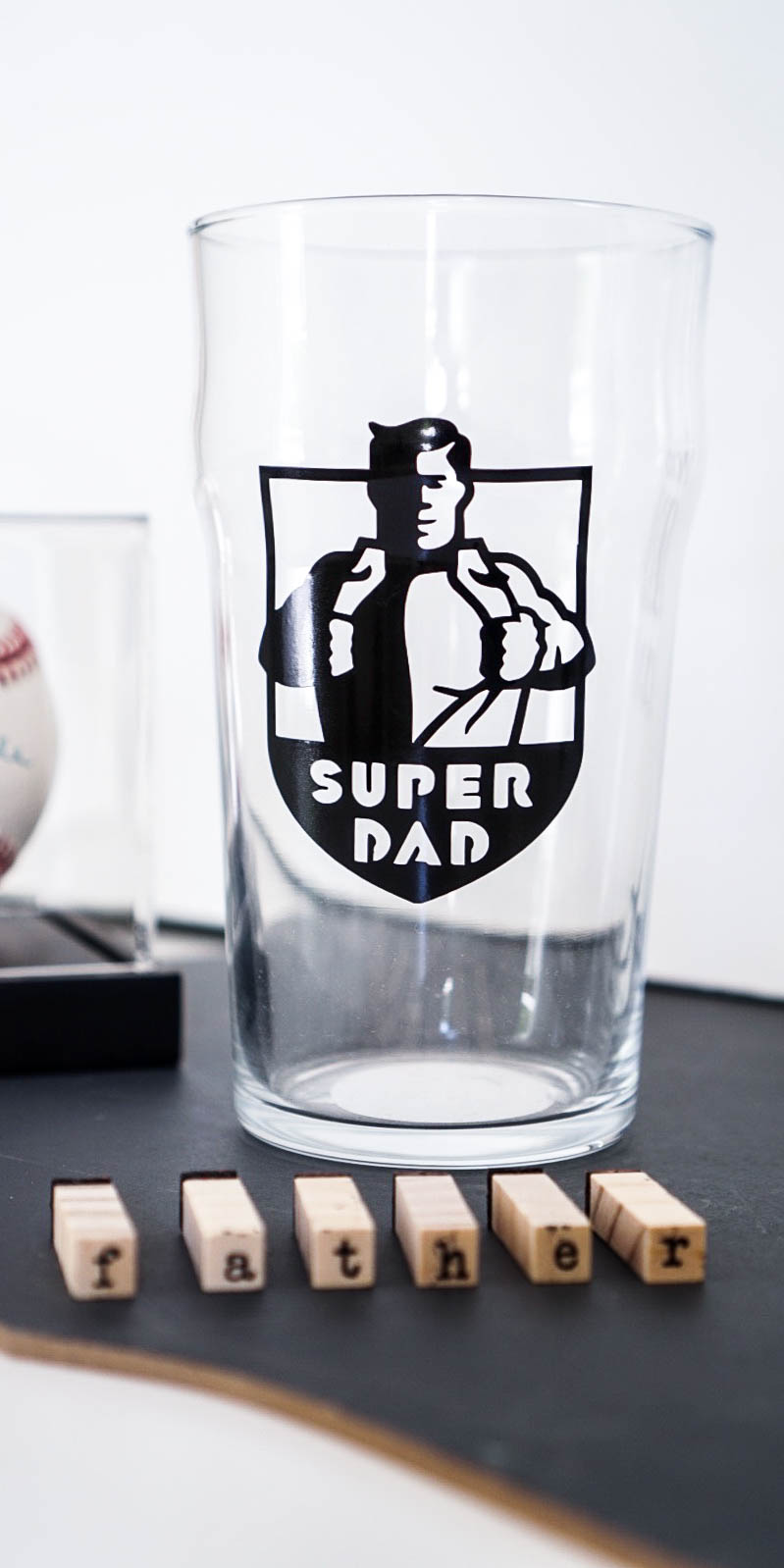 DIY Tutorial- How To Apply Adhesive Vinyl On Glasses For Father’s Day