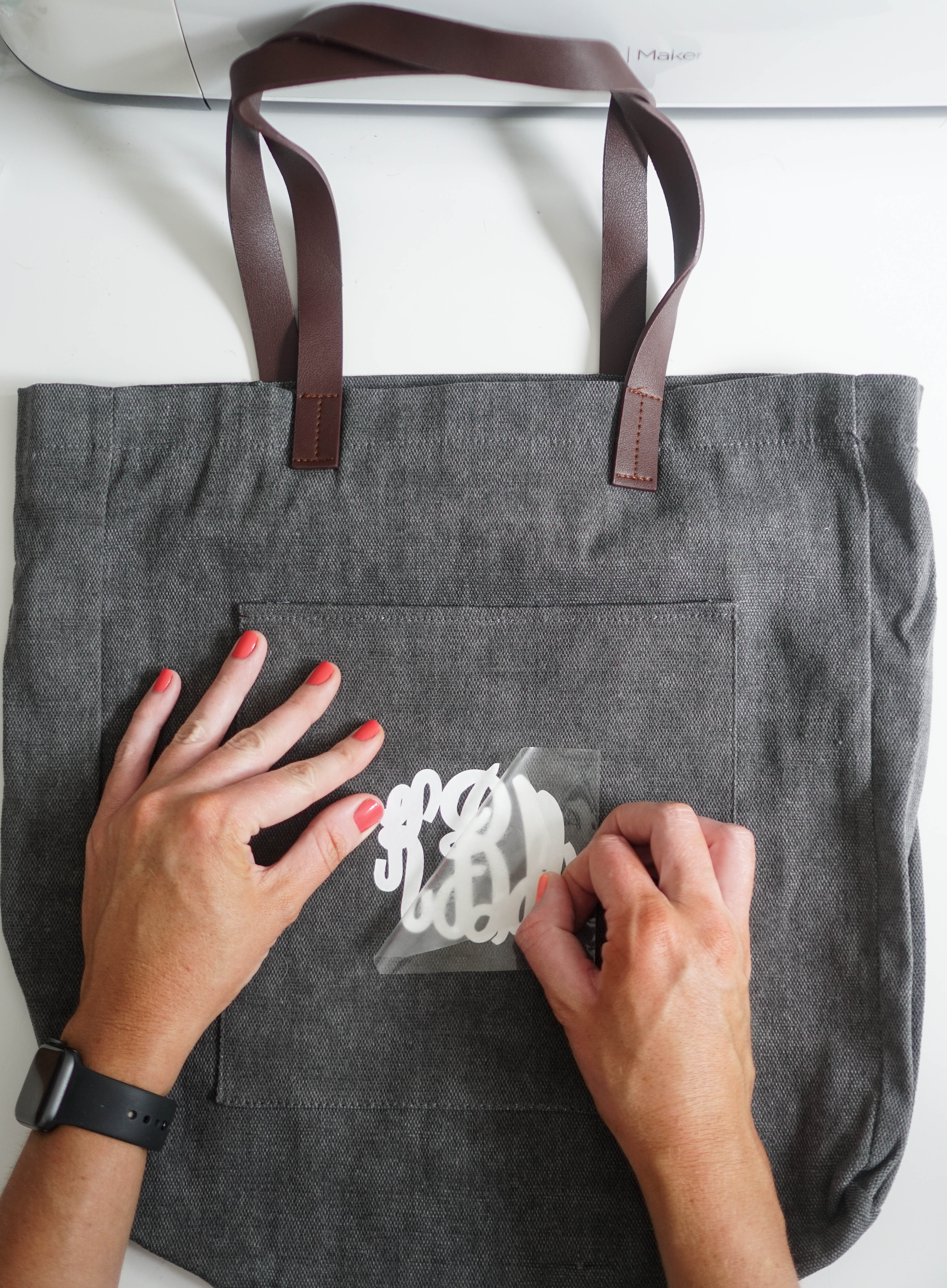 DIY Tote Bag with Printable Heat Transfer Paper