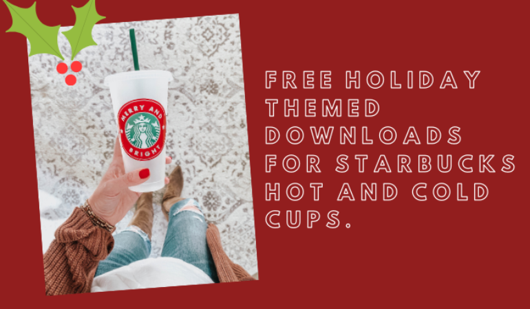 Christmas Starbucks Cold Cup Freebies