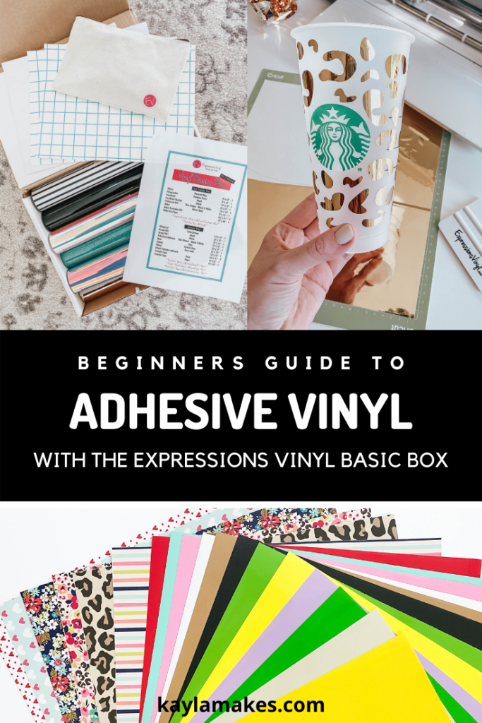 Beginner's Guide: Intro Into Adhesive Vinyl - Kayla Makes