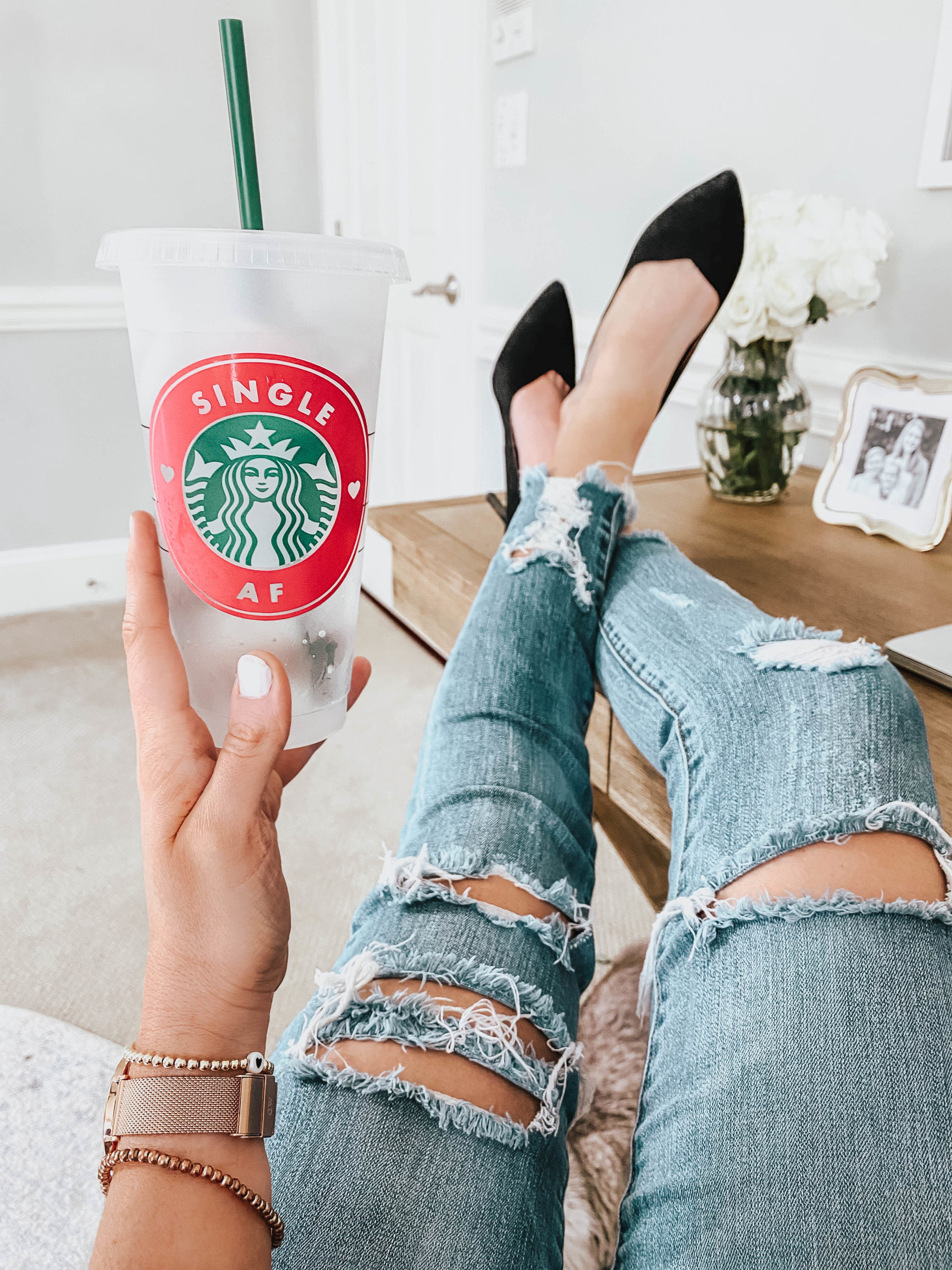 DIY Starbucks Tumbler + Free Cut Files - Kayla Makes