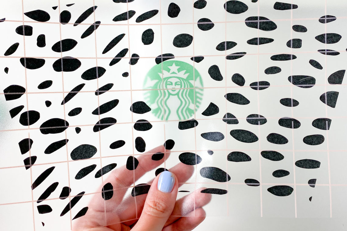 How to make a Custom Starbucks Cup Wrap with Free Template - Gina C. Creates