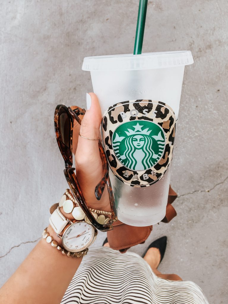 Starbucks Cold Cup LV Circle – Twinkling Design