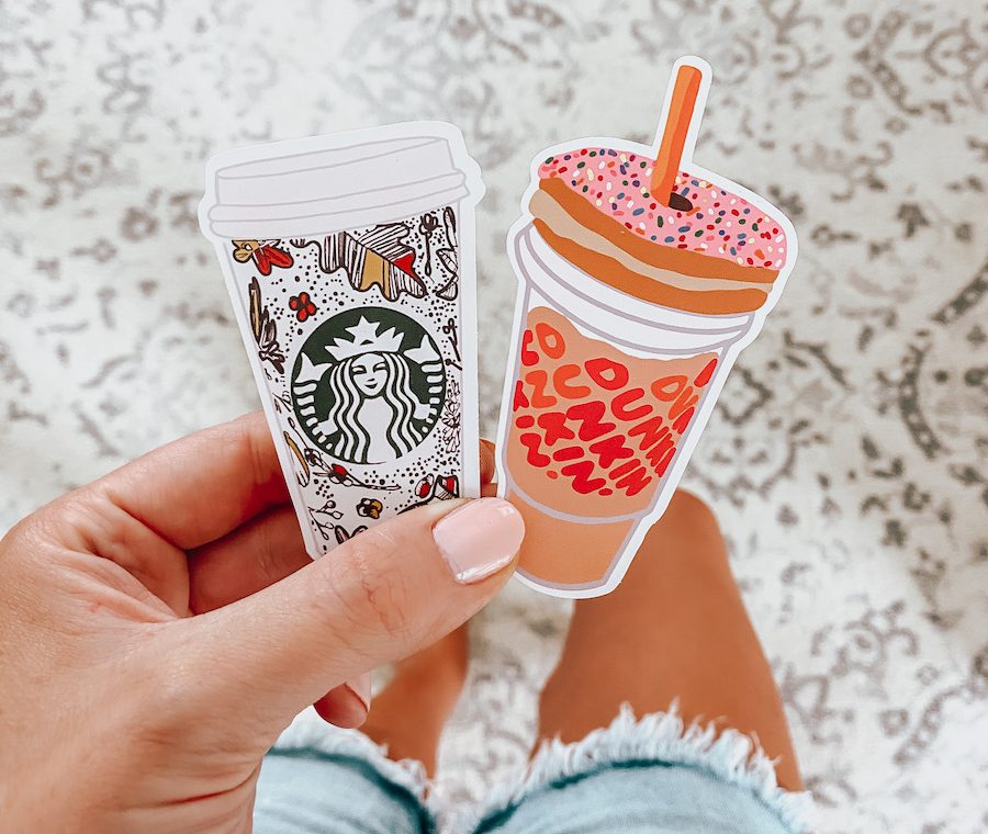 DIY Starbucks Tumbler + Free Cut Files - Kayla Makes