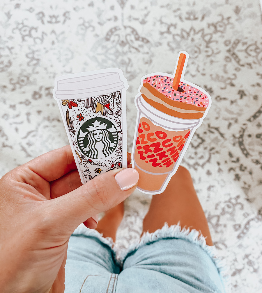 Starbucks Die Cut Stickers