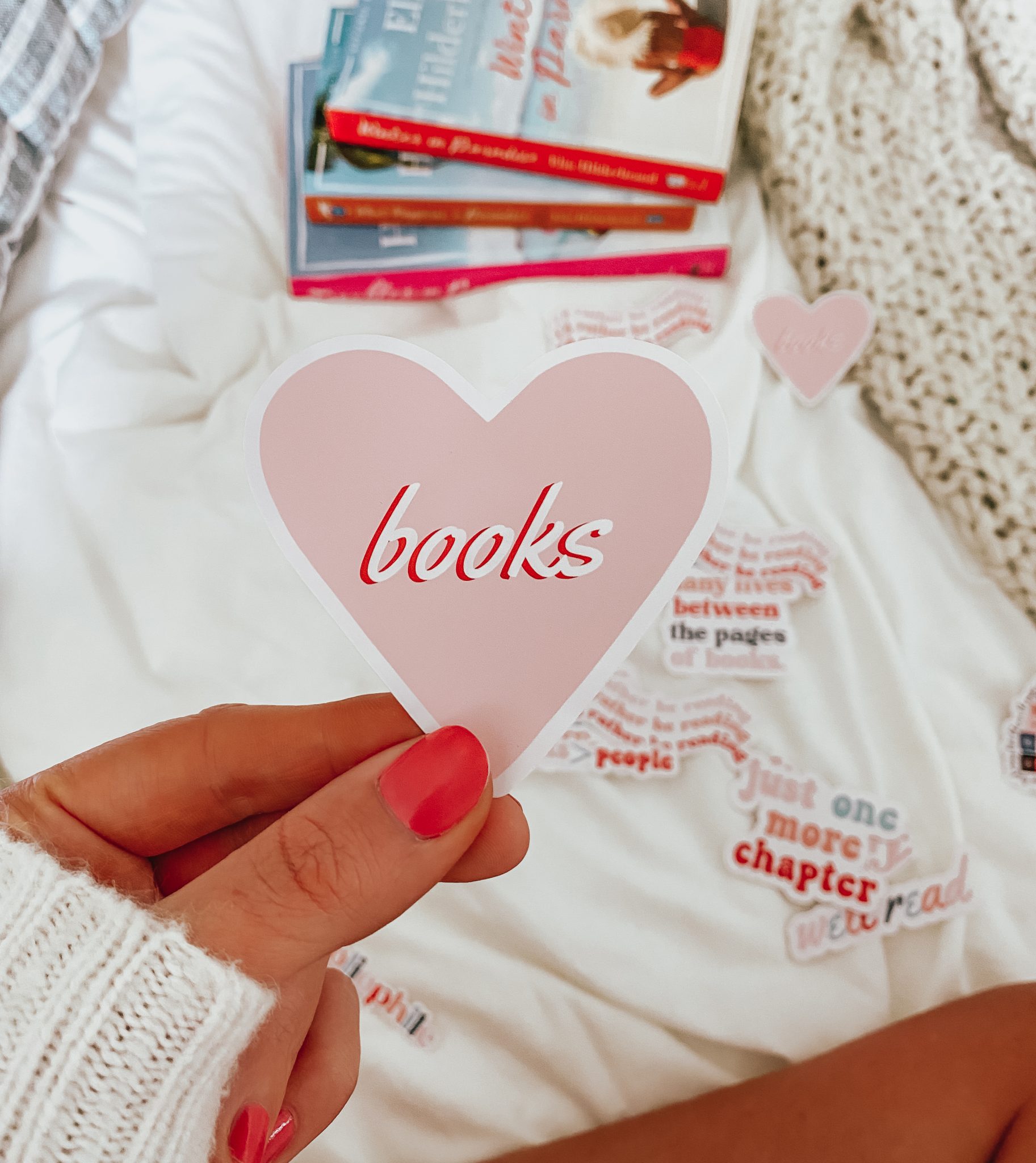 Book Lovers Sticker Bundle - Kayla Makes