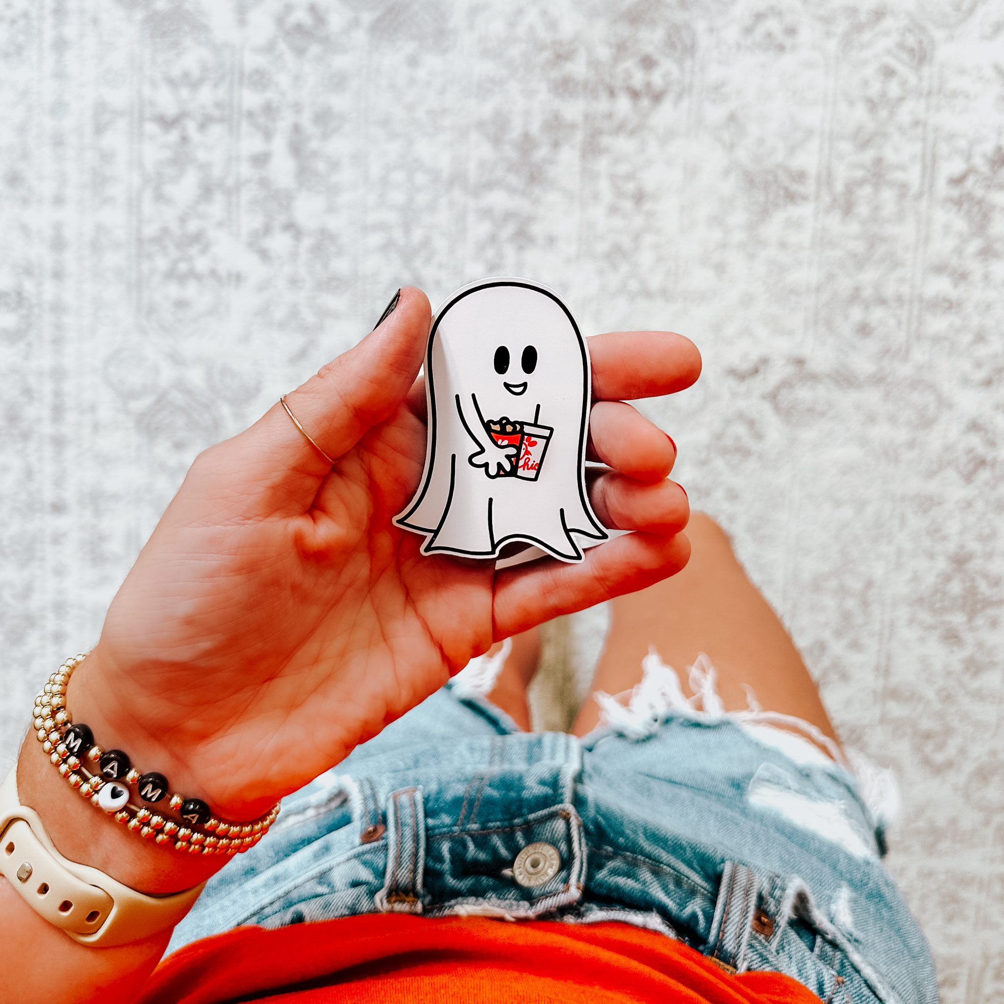 Chick Fil A Ghost Sticker Kayla Makes Chick fil a ghost sticker kayla makes