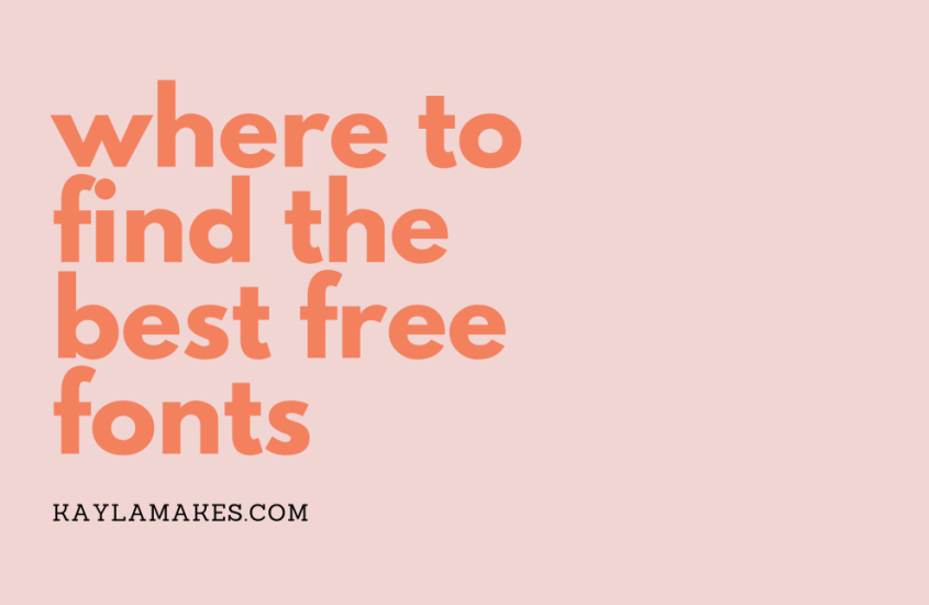 Best Websites For Free Fonts