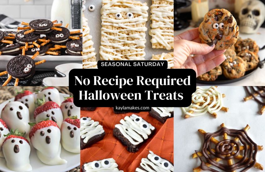 Easy Halloween Treats- No Recipe Required