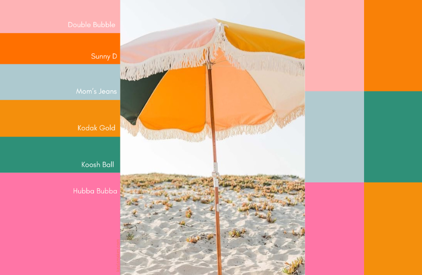90’s Summer Color Palette