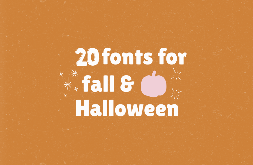 20 Spooky & Stylish Fonts for Fall & Halloween Designs