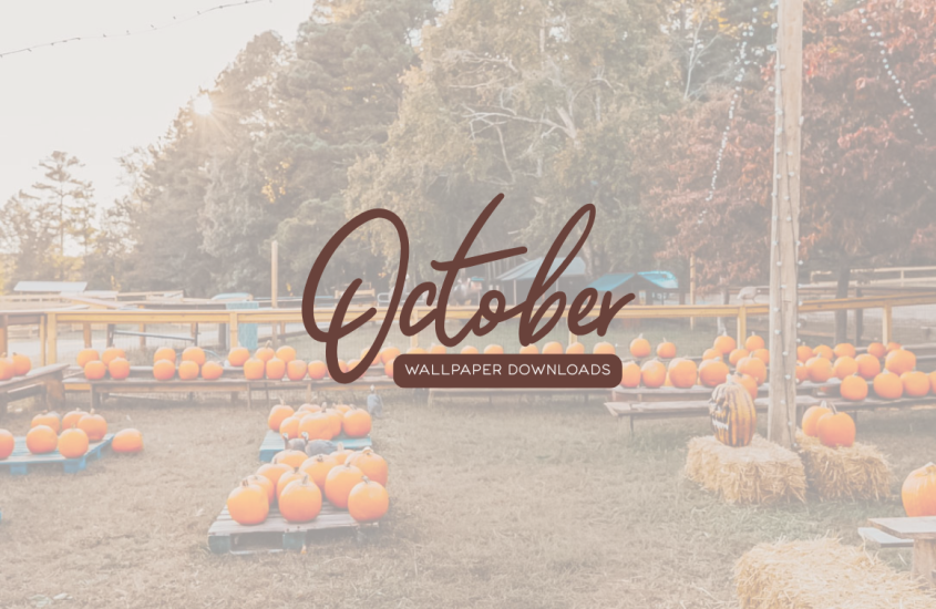 Free October Wallpapers – Cute Autumn & Halloween Aesthetic